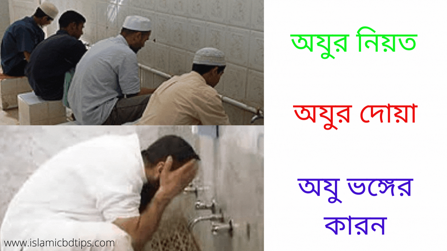 অযুর দোয়া